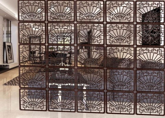 Chine Panneaux décoratifs d&amp;#39;écran en métal coupe-vent pour des salons / halls / bureaux fournisseur