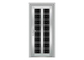 Portes résidentielles adaptées aux besoins du client d&amp;#39;acier inoxydable de modèle avec le divers matériel de plat fournisseur